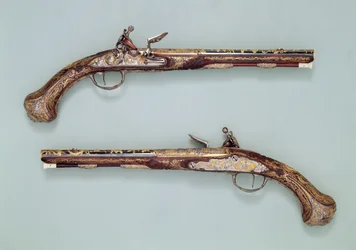 Pistole a pietra focaia, 1690